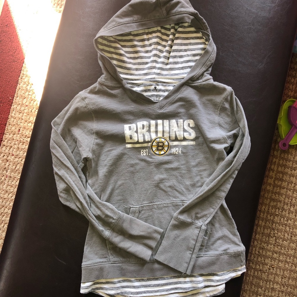 Bruins Long sleeve Hooded Shirt